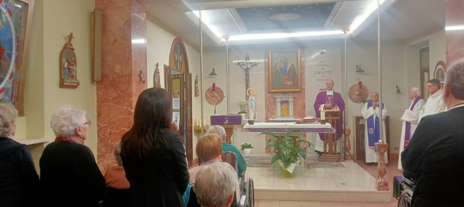 messa vescovo dellacà mortara