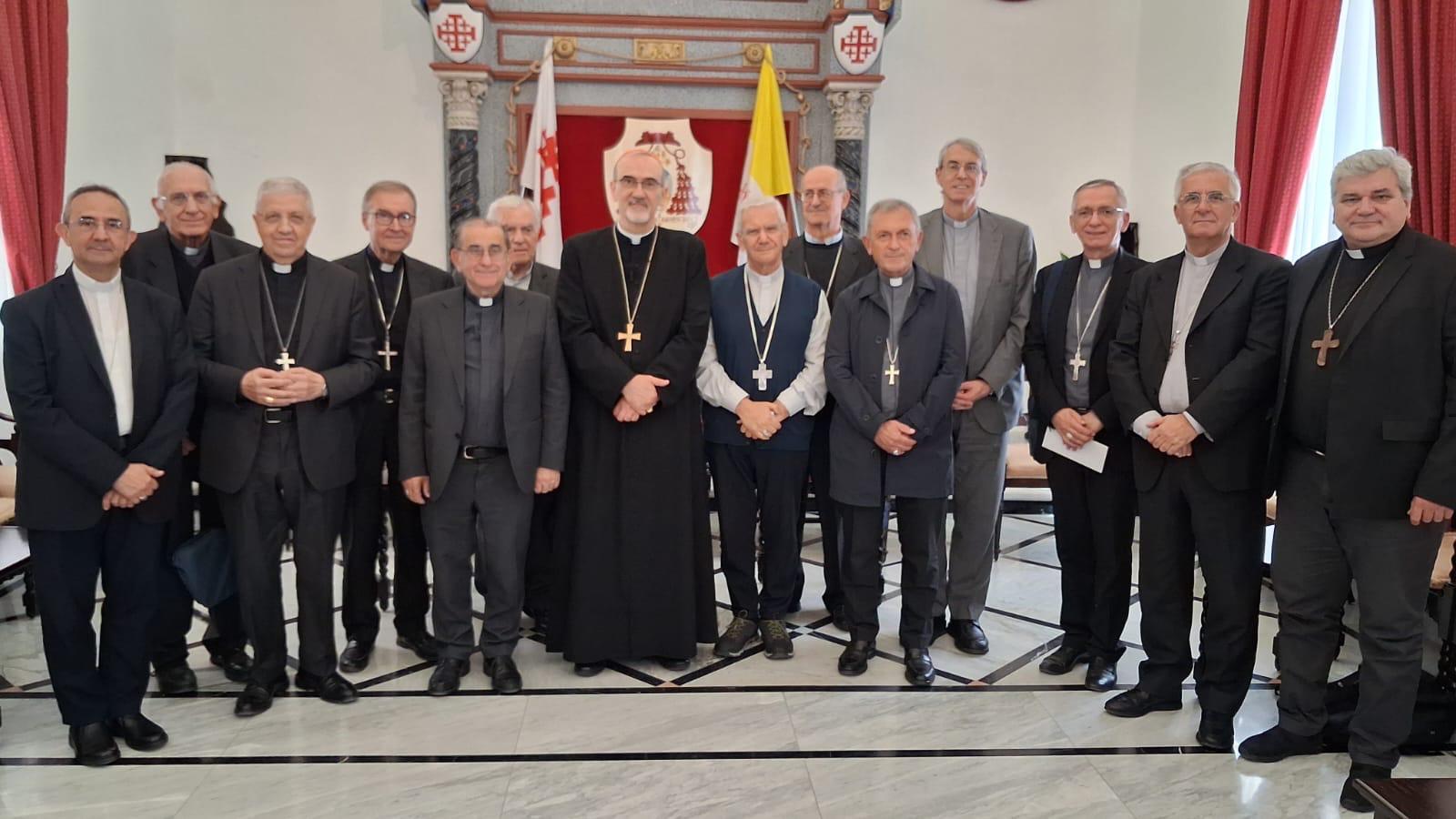 vescovi lombardi in terra santa